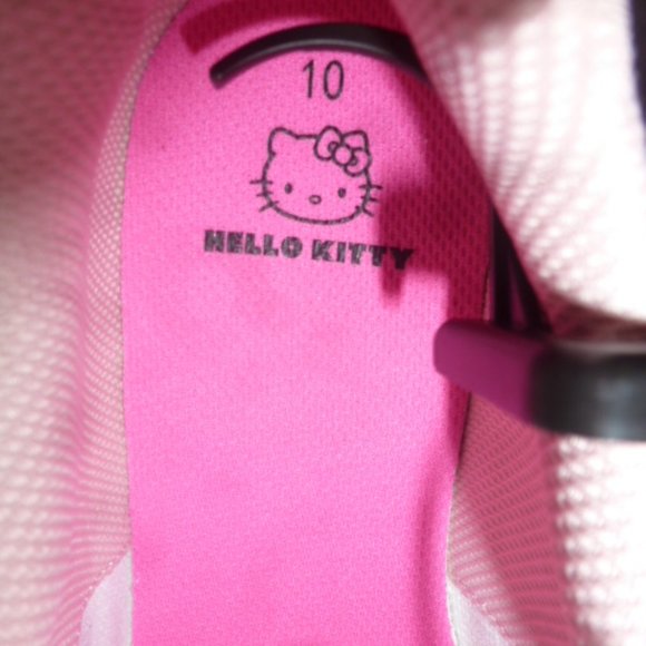 NEW- Hello Kitty by Sanrio Women's Pink Casual Court Sneakers sz10 - Picture 8 of 12